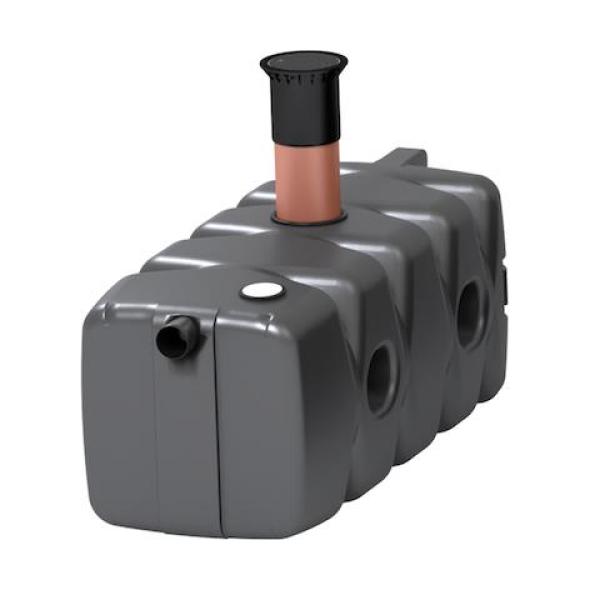 Roth Sammelgrube Monobloc 900L inklusive Schacht DN200 und DIBT Zulassung